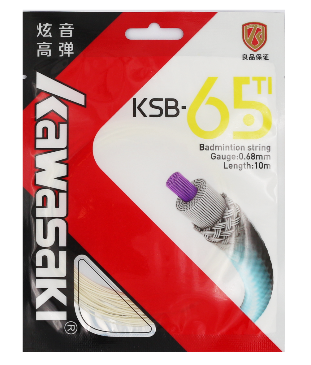 Струна для бадминтона KAWASAKI KSB-65ti (10 метров) WHITE