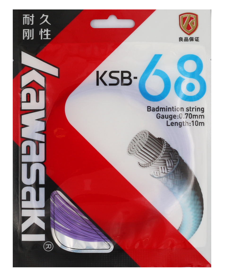 Струна для бадминтона KAWASAKI KSB-68 (10 метров) PURPLE