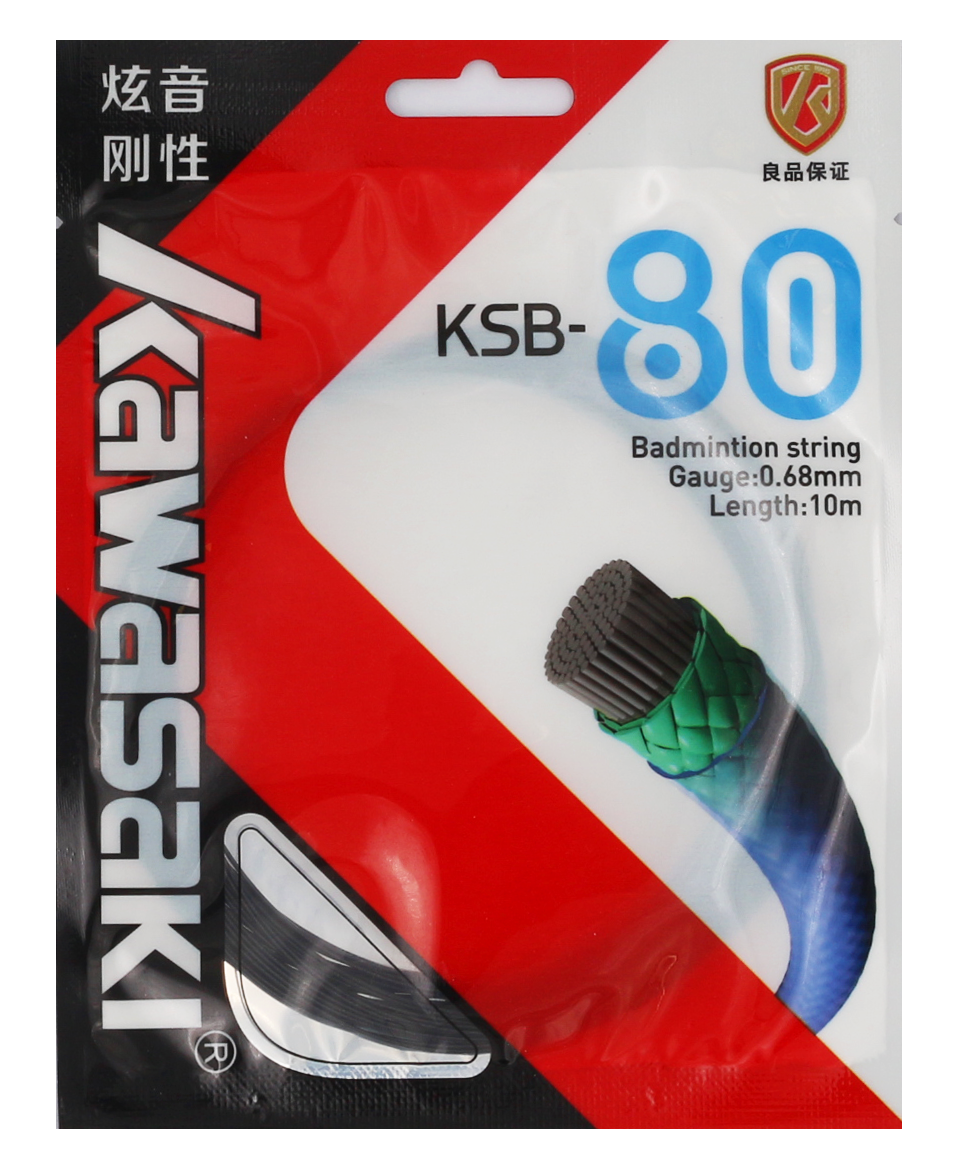 Струна для бадминтона KAWASAKI KSB-80 (10 метров) BLACK