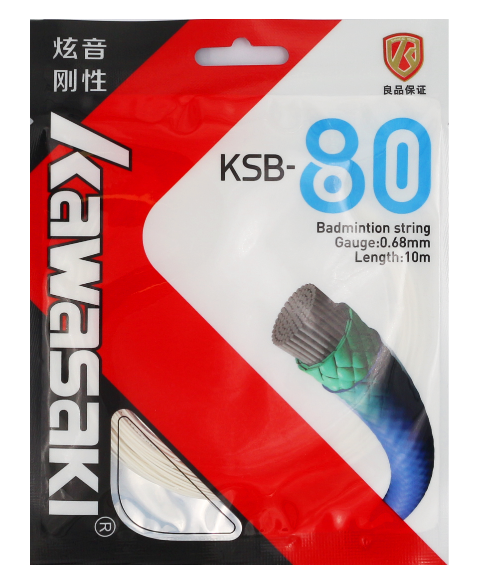 Струна для бадминтона KAWASAKI KSB-80 (10 метров) WHITE